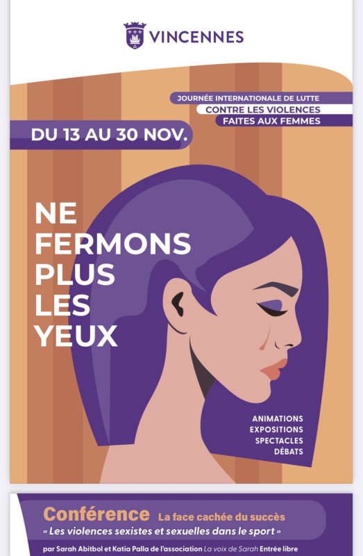 La ville de Vincennes (94) s’engage contre les violences faites aux femmes.