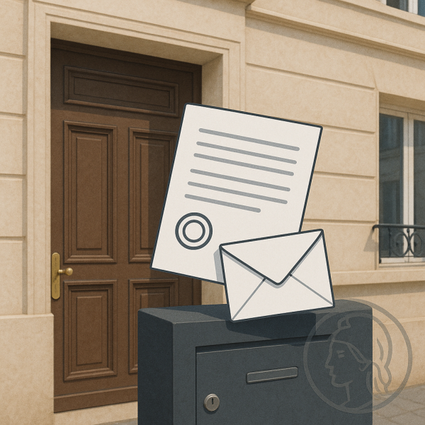 Conseils après la réception d'un acte de commissaire de justice