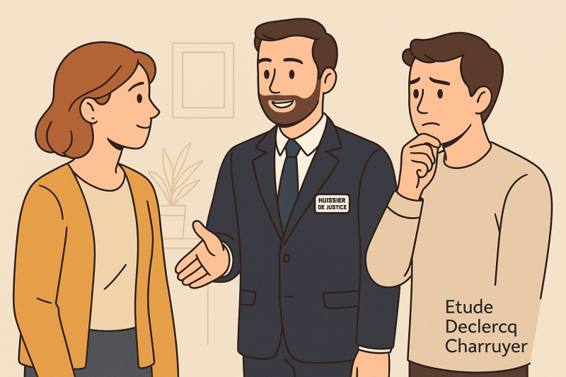 Huissier pour saisie loyer entre les mains de l'employeur à Montreuil 