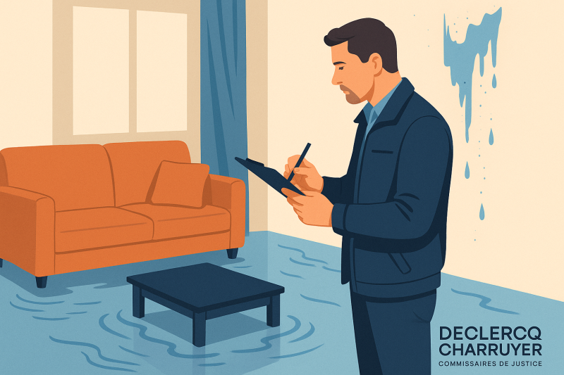 Constat de dégat des eaux par huissier à Montreuil et aux alentours de Montreuil 