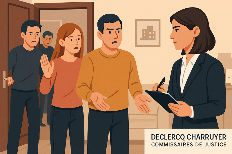 Huissier pour constat d'occupation illicite ou illégale autour de Montreuil 93 