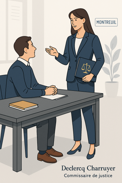 Commissaire de justice à Montreuil pour conseiller les propriétaires