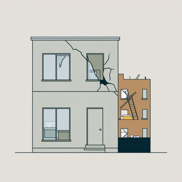 Dégradation suite à des travaux chez mes voisins 