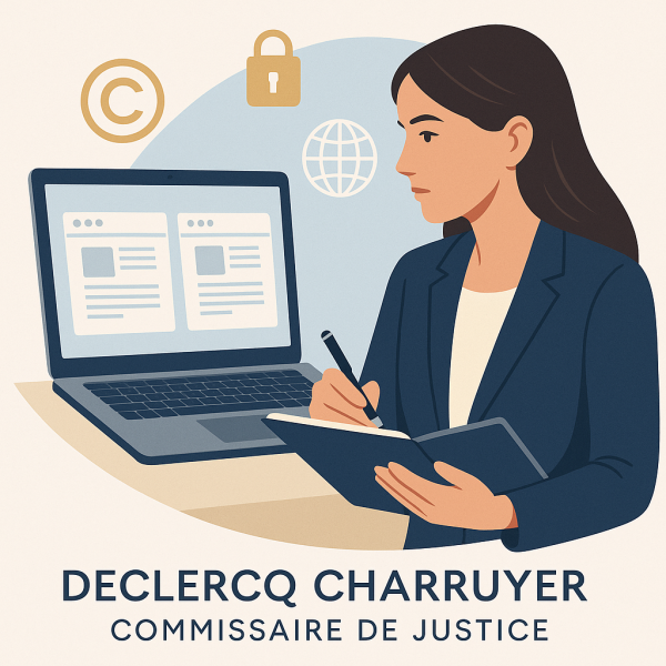 Huissier à Montreuil pour constater plagiat sur réseaux sociaux Instagram et Tik Tok