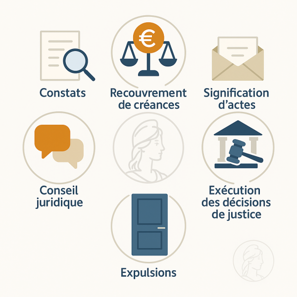 Huissier activité de recouvrement rapide et efficace à Montreuil