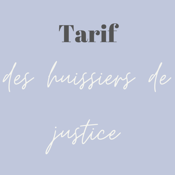 Tarif des huissiers de justice à Bagnolet en 2025