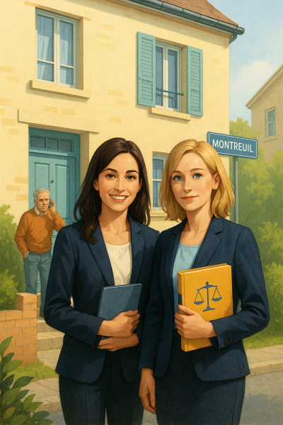 Huissier pour signification et pour signifier un jugement autour de Montreuil 93100