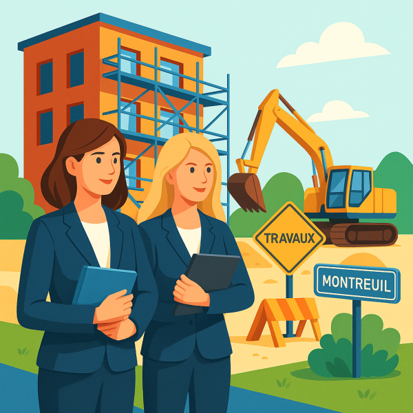 Huissier 93 pour constat d'huissier de justice à Montreuil