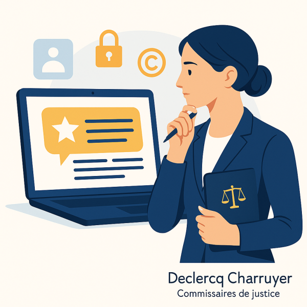 Huissier 93 pour constat de diffamation rapidement